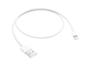 Cable Cargador Palo Flexible sólido 3 7/8 en los datos Soporte para Apple IPHONE Blanco 
